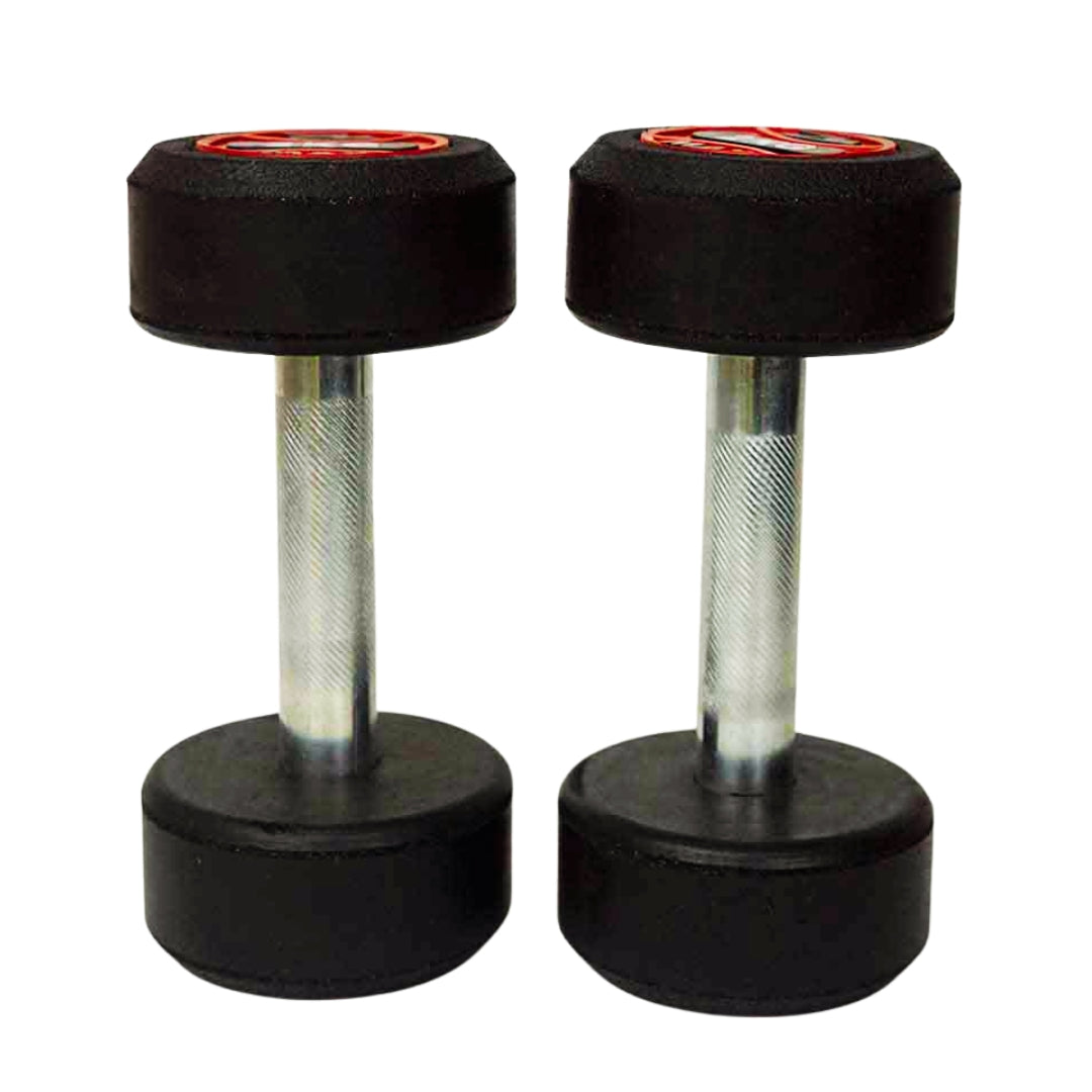 3kg Dumbbell Pair / ZeeMax Rubber Coating