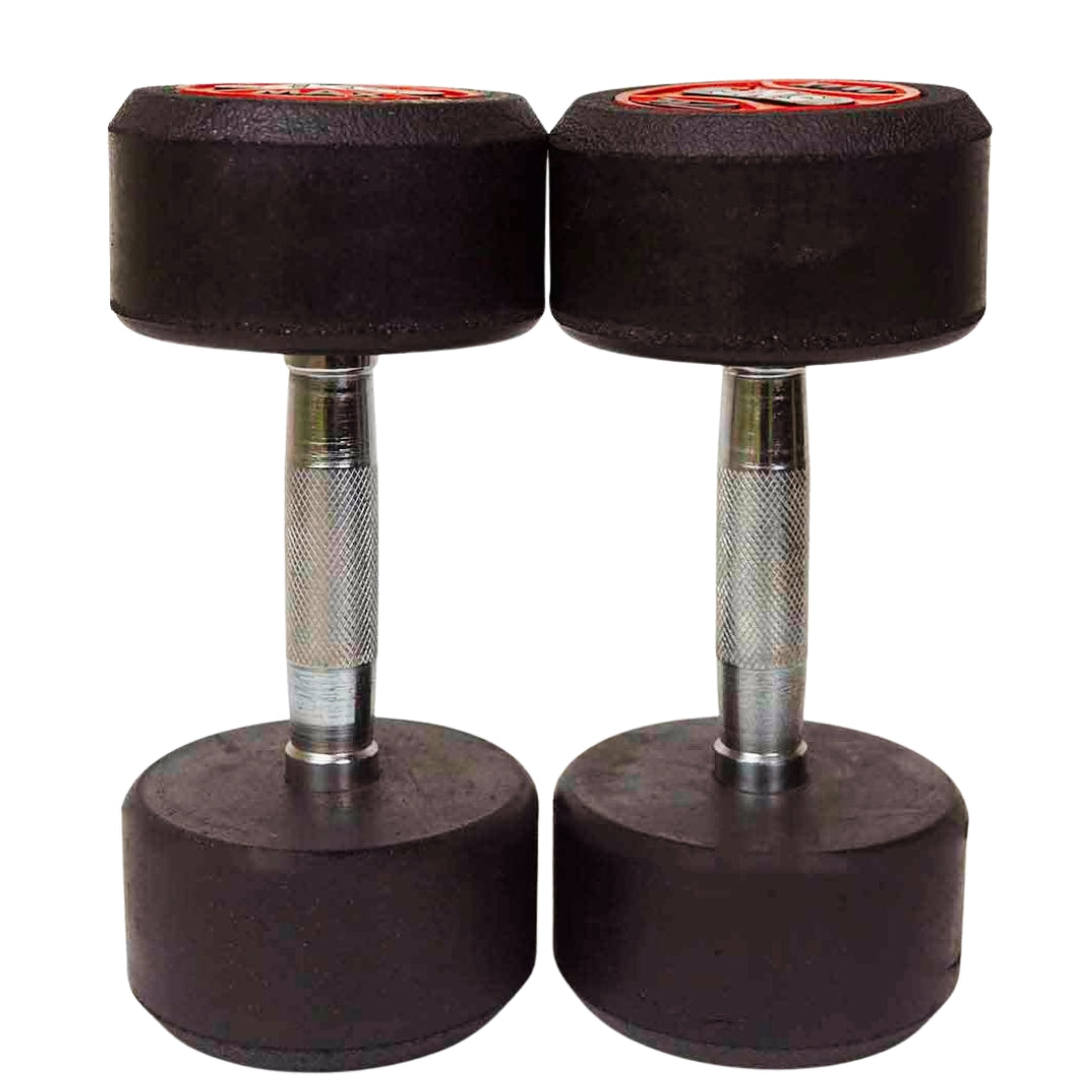5kg Dumbbell Pair / ZeeMax Rubber Coating